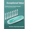 image:imageAquasonic Vibe Series UltraWhitening Toothbrush  ADA Accepted Electric Toothbrush  8 Brush Heads amp Travel Case  40000 VPM Motor amp Wireless Charging  4 Modes w Smart Timer  Charcoal MetallicMint Green Metallic