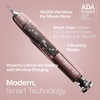 image:imageAquasonic Vibe Series UltraWhitening Toothbrush  ADA Accepted Electric Toothbrush  8 Brush Heads amp Travel Case  40000 VPM Motor amp Wireless Charging  4 Modes w Smart Timer  Charcoal MetallicSatin Rose Gold