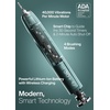 image:imageAquasonic Vibe Series UltraWhitening Toothbrush  ADA Accepted Electric Toothbrush  8 Brush Heads amp Travel Case  40000 VPM Motor amp Wireless Charging  4 Modes w Smart Timer  Charcoal MetallicMint Green Metallic