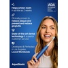 image:imageAquasonic Vibe Series UltraWhitening Toothbrush  ADA Accepted Electric Toothbrush  8 Brush Heads amp Travel Case  40000 VPM Motor amp Wireless Charging  4 Modes w Smart Timer  Charcoal MetallicSapphire Blue