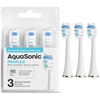 image:imageAquaSonic Genuine Proflex Replacement Brush Heads  ADA Accepted  for Whiter Teeth amp Gum Care  Compatible with Many AquaSonic Toothbrush Handles 3 Pack Black3 Pack White