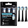 image:imageAquaSonic Genuine Proflex Replacement Brush Heads  ADA Accepted  for Whiter Teeth amp Gum Care  Compatible with Many AquaSonic Toothbrush Handles 3 Pack Black3 Pack Black