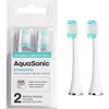 image:imageAquaSonic Genuine Standard Replacement Brush Heads  ADA Accepted  for Normal amp Sensitive Teeth  Compatible with Many AquaSonic Toothbrush Handles 8 Pack Black2 Pack White