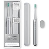 image:imageAquasonic Icon ADAAccepted Rechargeable Toothbrush  Magnetic Holder amp Slim Travel Case  2 Brushing Modes amp Smart Timers  Gentle MicroVibrations LilacStone