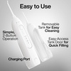 image:imageAquaSonic Icon Water Flosser for Teeth  Cordless Rechargeable Oral Irrigator  Waterproof Portable Dental Cleaning with Jet Tip  Braces Home Travel  NavyPearl