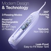 image:imageAquaSonic Icon Water Flosser for Teeth  Cordless Rechargeable Oral Irrigator  Waterproof Portable Dental Cleaning with Jet Tip  Braces Home Travel  NavyLilac