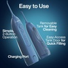 image:imageAquaSonic Icon Water Flosser for Teeth  Cordless Rechargeable Oral Irrigator  Waterproof Portable Dental Cleaning with Jet Tip  Braces Home Travel  NavyNavy