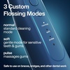 image:imageAquaSonic Icon Water Flosser for Teeth  Cordless Rechargeable Oral Irrigator  Waterproof Portable Dental Cleaning with Jet Tip  Braces Home Travel  NavyNavy