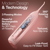image:imageAquaSonic Icon Water Flosser for Teeth  Cordless Rechargeable Oral Irrigator  Waterproof Portable Dental Cleaning with Jet Tip  Braces Home Travel  NavyBlush