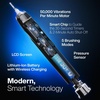 image:imageAquasonic Clinical AQ UltraWhitening Smart Toothbrush with Pressure Sensor LCD Screen amp Battery Level Indicator  2 Brush Heads amp Hard Sell Travel Case